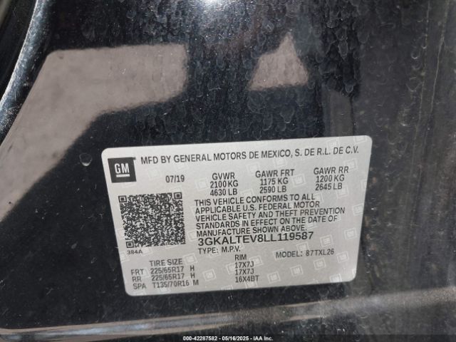 3GKALTEV8LL119587 GMC lyx
