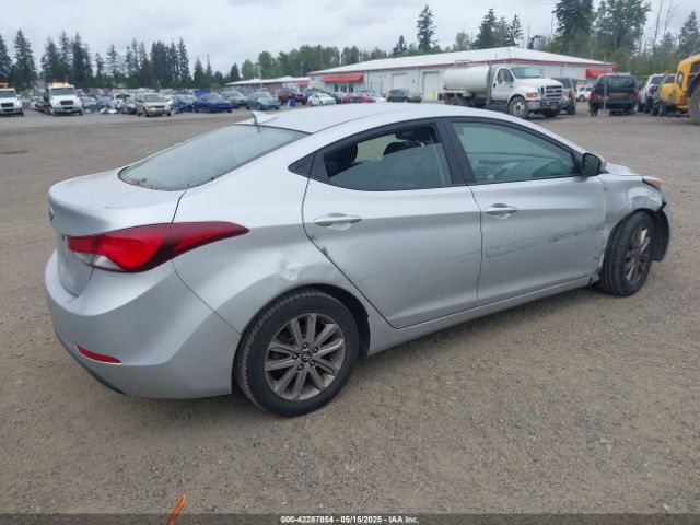 5NPDH4AE4EH461028 Hyundai ELANTRA SE