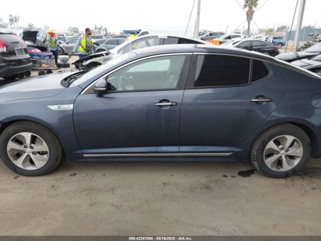 KNAGM4AD8E5065584 KIA Optima Hybrid Lx