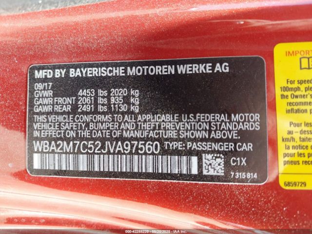 2018 BMW 230I WBA2M7C52JVA97560 Photo 8