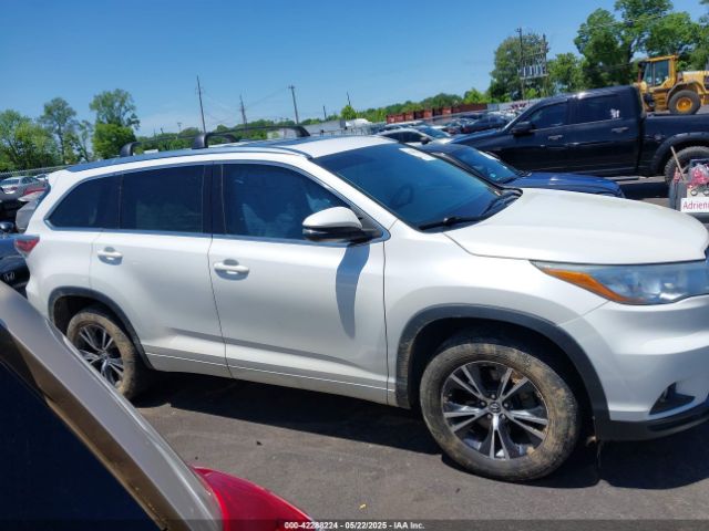 5TDKKRFHXGS132954 Toyota Highlander Xle V6