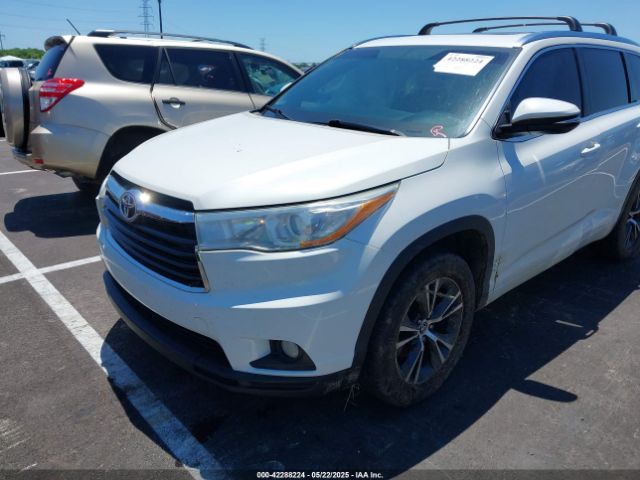 5TDKKRFHXGS132954 Toyota Highlander Xle V6