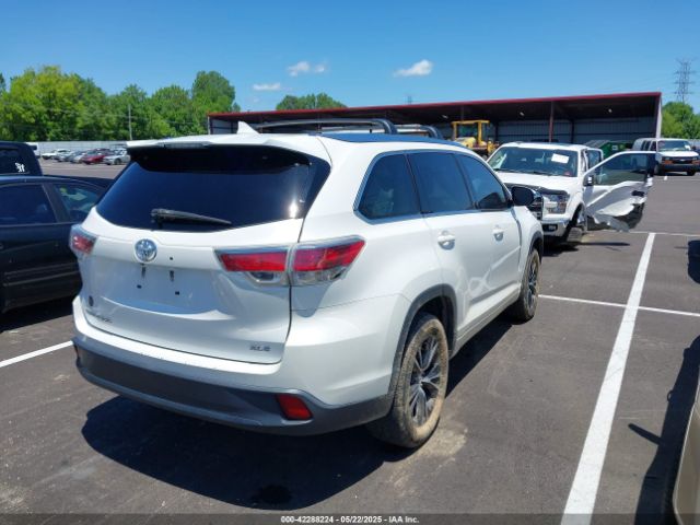 5TDKKRFHXGS132954 Toyota Highlander Xle V6