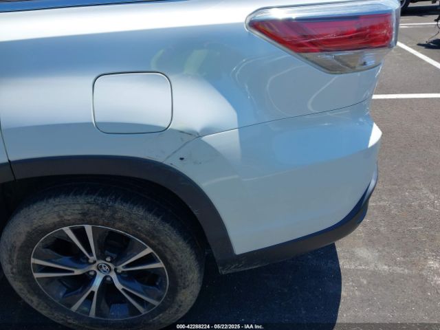 5TDKKRFHXGS132954 Toyota Highlander Xle V6