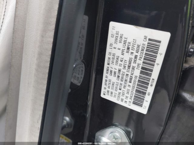 2011 ACURA TSX JH4CU2F6XBC009166 Photo 8