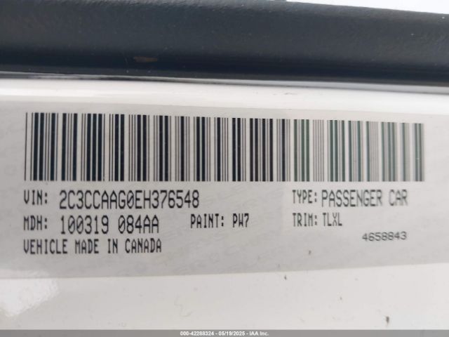 2C3CCAAG0EH376548 Chrysler 300