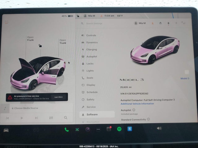 2023 TESLA MODEL 3 5YJ3E1EA2PF626392 Photo 6