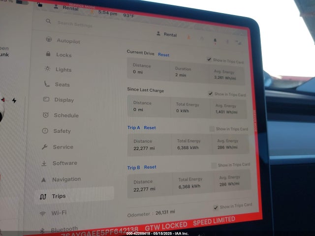2023 TESLA MODEL Y 7SAYGAEE5PF642138 Photo 6