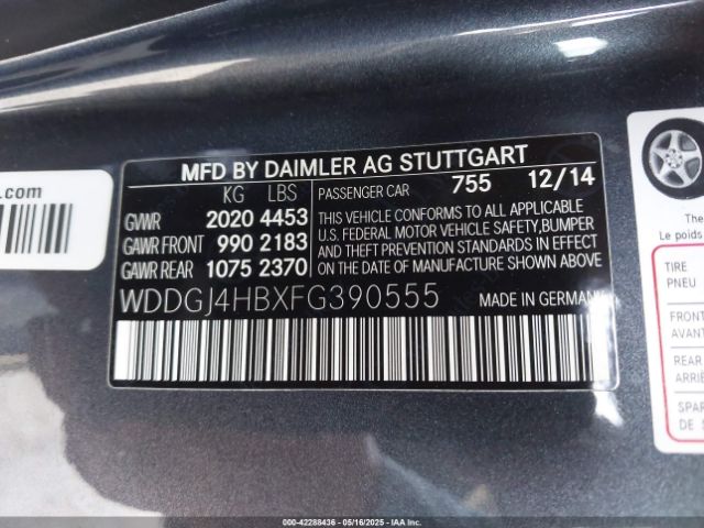 2015 MERCEDES-BENZ C 250 WDDGJ4HBXFG390555 Photo 8