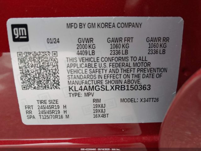 2024 BUICK ENCORE GX KL4AMGSLXRB150363 Photo 8