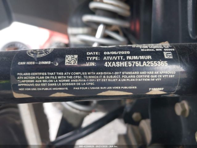 2020 POLARIS SPORTSMAN 4XASHE575LA255365 Photo 9