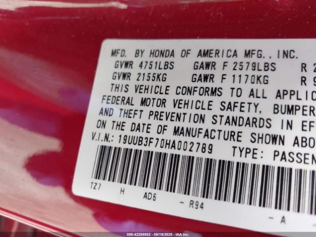 2017 ACURA TLX 19UUB3F70HA002789 Photo 8