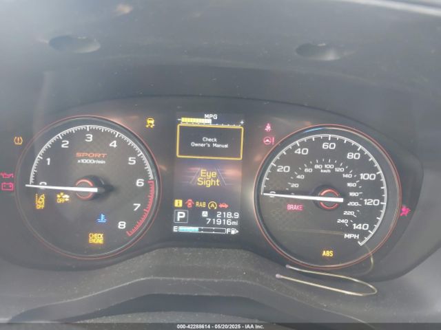 JF2SKAPC9KH441429 Subaru Forester Sport