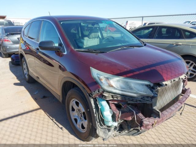 2HKRM3H39FH505185 Honda CR-V LX