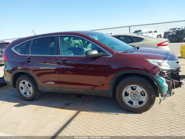 2HKRM3H39FH505185 Honda CR-V LX