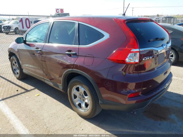 2HKRM3H39FH505185 Honda CR-V LX
