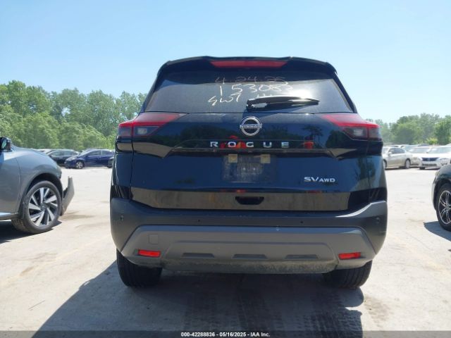 JN8BT3BB2PW481302 Nissan Rogue Sv Intelligent Awd