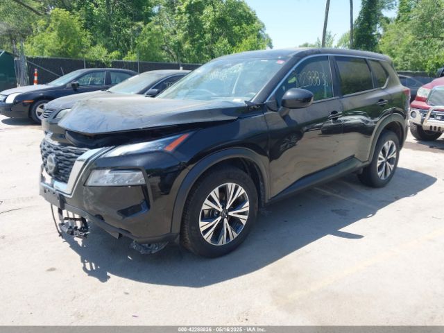 JN8BT3BB2PW481302 Nissan Rogue Sv Intelligent Awd