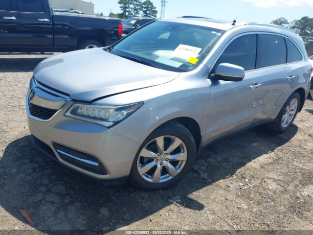 2016 ACURA MDX 5FRYD3H9XGB016390 Photo 1