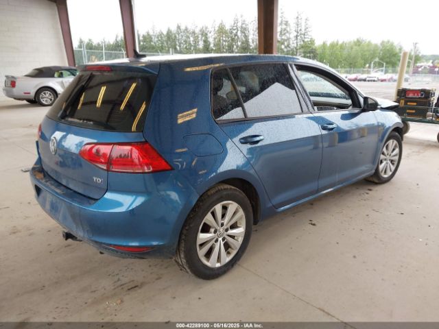 3VW2A7AU5FM015547 Volkswagen Golf Tdi S 4-door