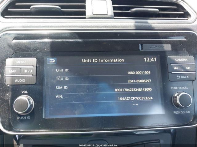 1N4AZ1CP7KC313224 Nissan 2019