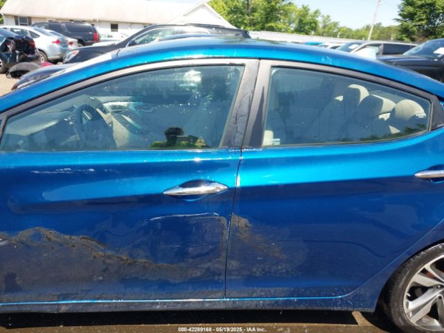 KMHDH4AE1EU057864 Hyundai Elantra Limited