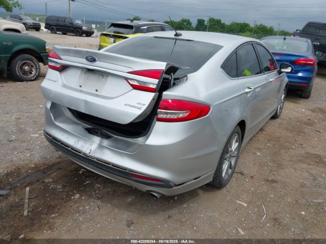 3FA6P0LU6HR357026 Ford Fusion Hybrid Se