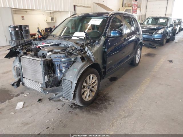 2016 BMW X3 5UXWX9C51G0D73738 Photo 1