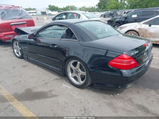 2003 MERCEDES-BENZ SL 500 WDBSK75FX3F029398 Photo 2