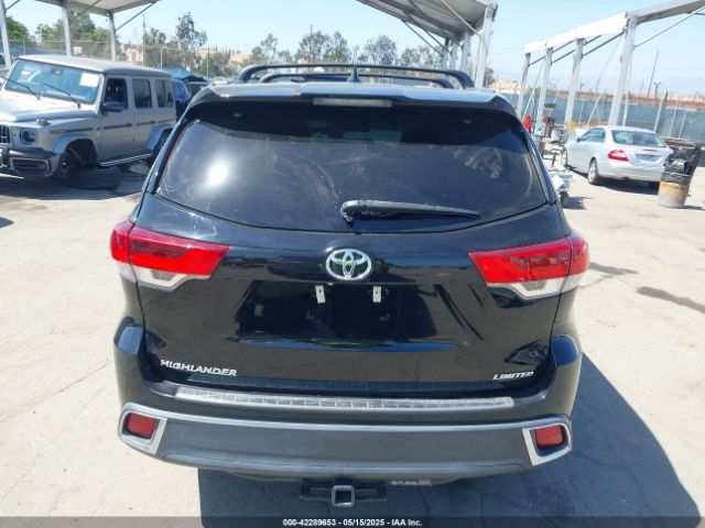 5TDYZRFH3KS366626 Toyota Highlander Limited
