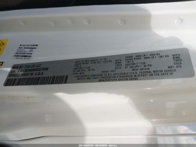 1C4HJXDN6MW527896 Jeep Wrangler Unlimited Sport S 4x4