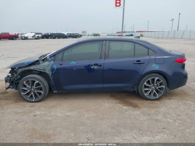 JTDP4RCE1LJ007696 Toyota COROLLA SE