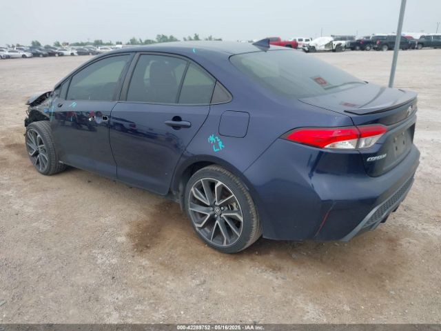 JTDP4RCE1LJ007696 Toyota COROLLA SE