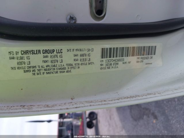 1C3CDFDH4ED683233 Dodge Dart Aero