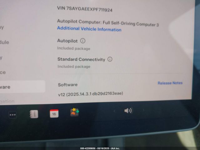 7SAYGAEEXPF711924 Tesla Model Y Awd/long Range Dual Motor All-wheel Drive