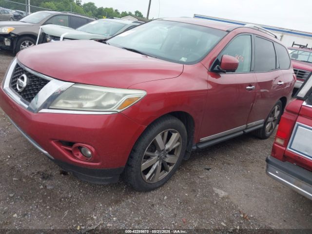 5N1AR2MM9EC602965 Nissan Pathfinder Platinum