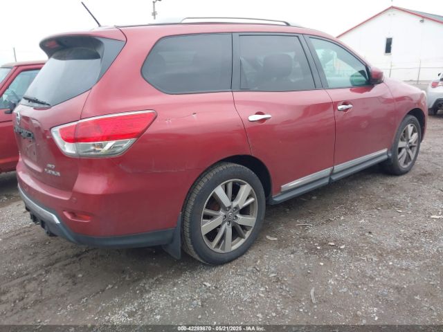 5N1AR2MM9EC602965 Nissan Pathfinder Platinum