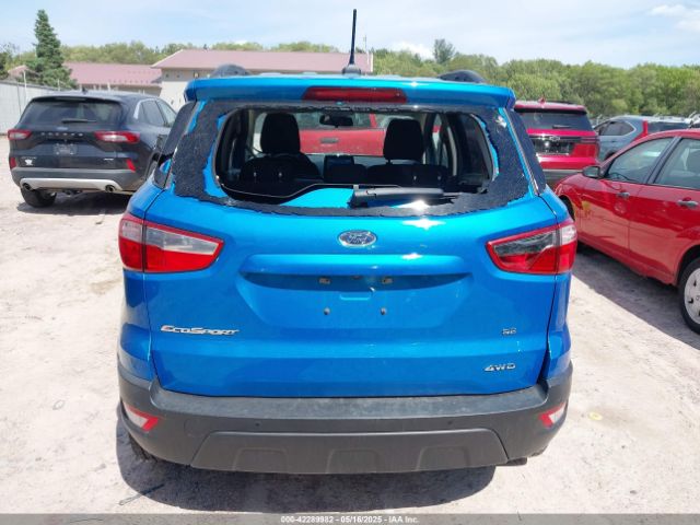 MAJ6S3GL5KC276378 Ford Ecosport Se