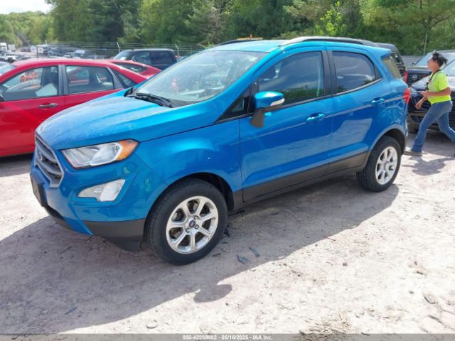 MAJ6S3GL5KC276378 Ford Ecosport Se