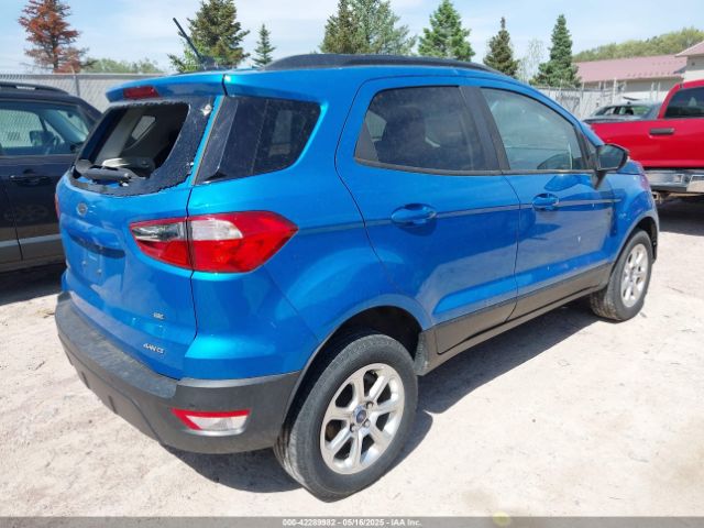 MAJ6S3GL5KC276378 Ford Ecosport Se