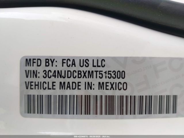 3C4NJDCBXMT515300 Jeep Compass Limited 4x4