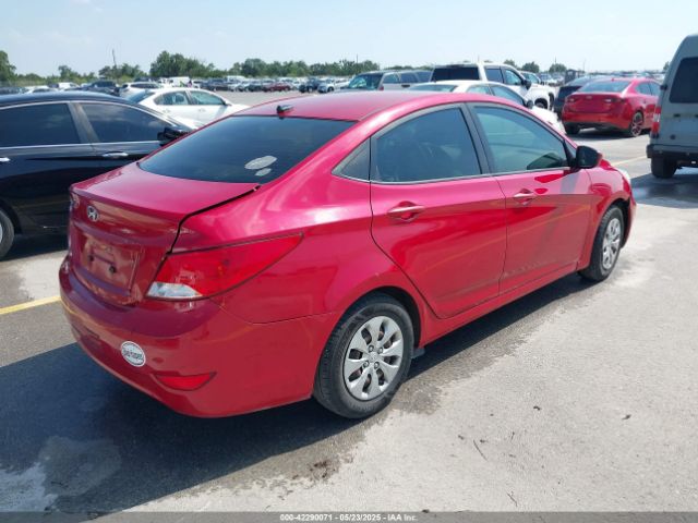 KMHCT4AE4GU164307 Hyundai ACCENT SE