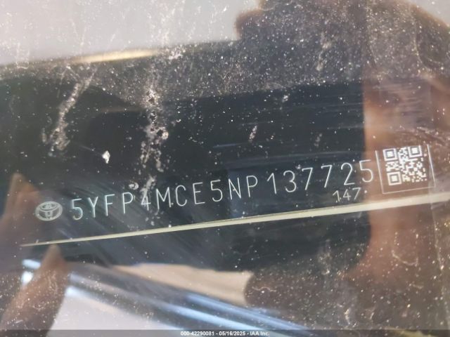 2022 TOYOTA COROLLA 5YFP4MCE5NP137725 Photo 8