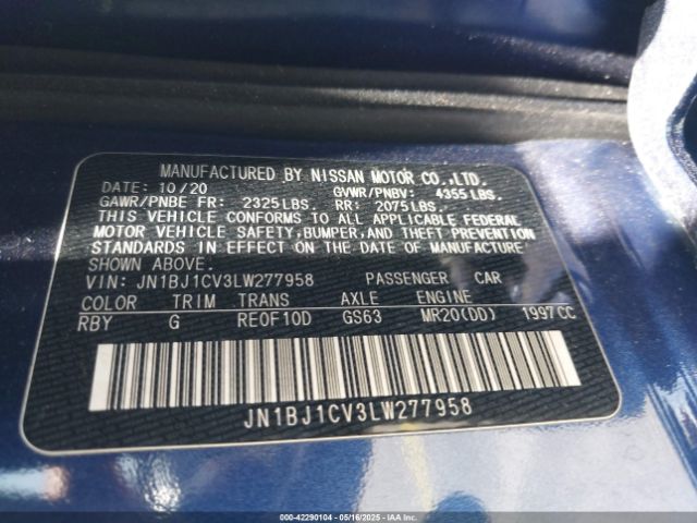 2020 NISSAN ROGUE SPORT JN1BJ1CV3LW277958 Photo 8