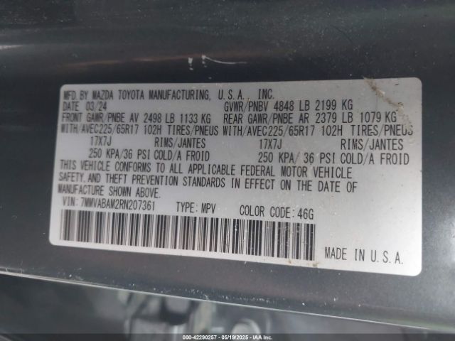 2024 MAZDA CX-50 7MMVABAM2RN207361 Photo 8
