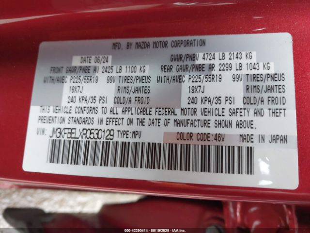 JM3KFBELXR0530129 Mazda py