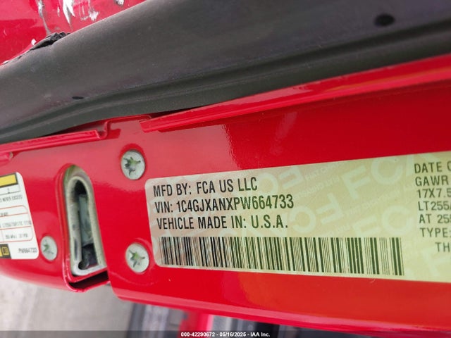 1C4GJXANXPW664733 Jeep 2023