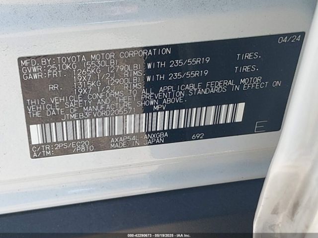 2024 TOYOTA RAV4 PRIME JTMEB3FV0RD205571 Photo 8
