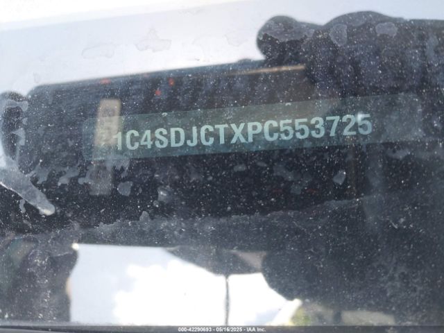 1C4SDJCTXPC553725 Dodge Durango R/t Plus Awd