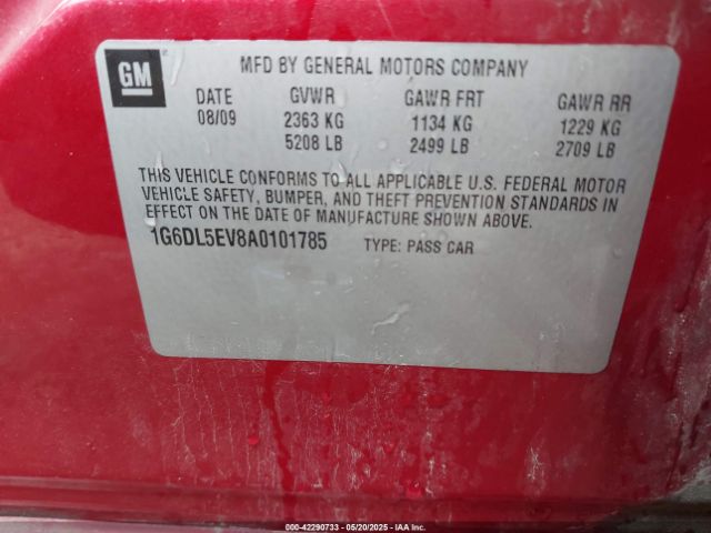 2010 CADILLAC CTS 1G6DL5EV8A0101785 Photo 8